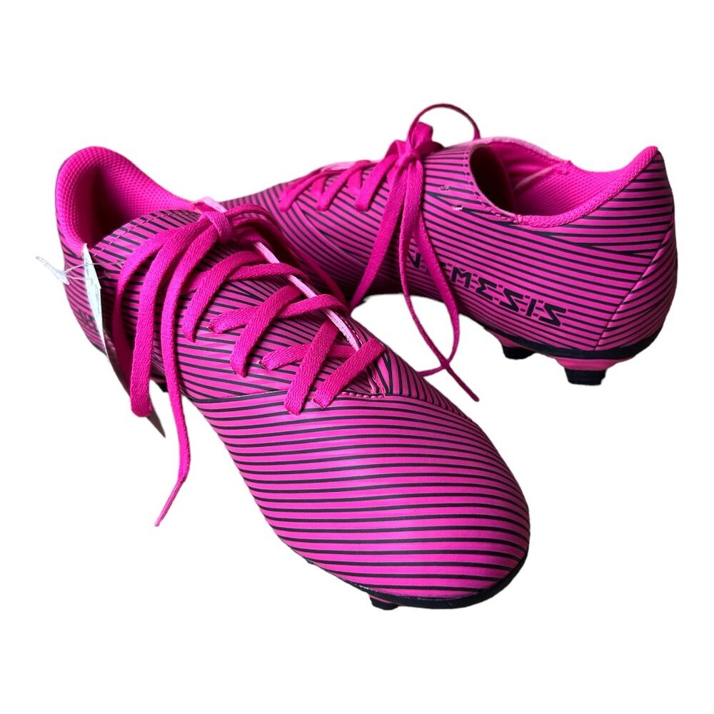 Adidas Nemeziz 19.4 FG Soccer Cleats Pink Black F34392 Men's US 7 New